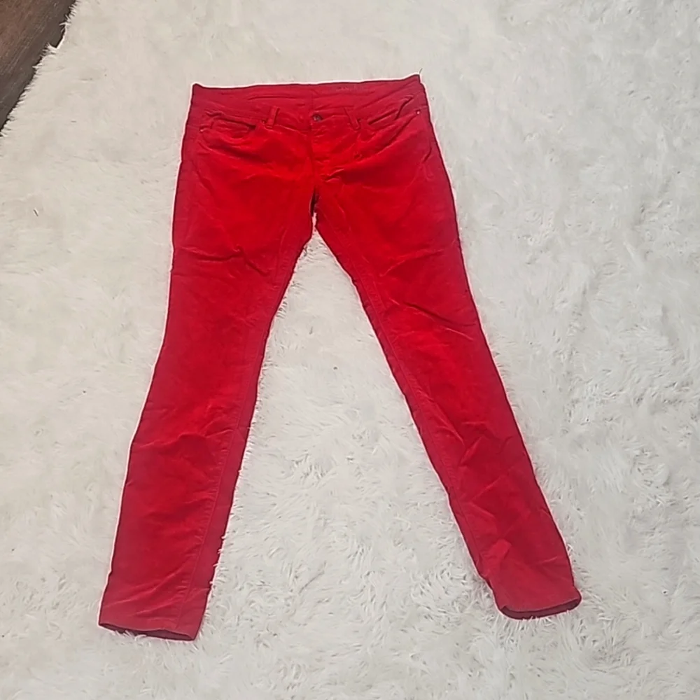 Blank NYC red corduroy skinny pants - Picture 1 of 4